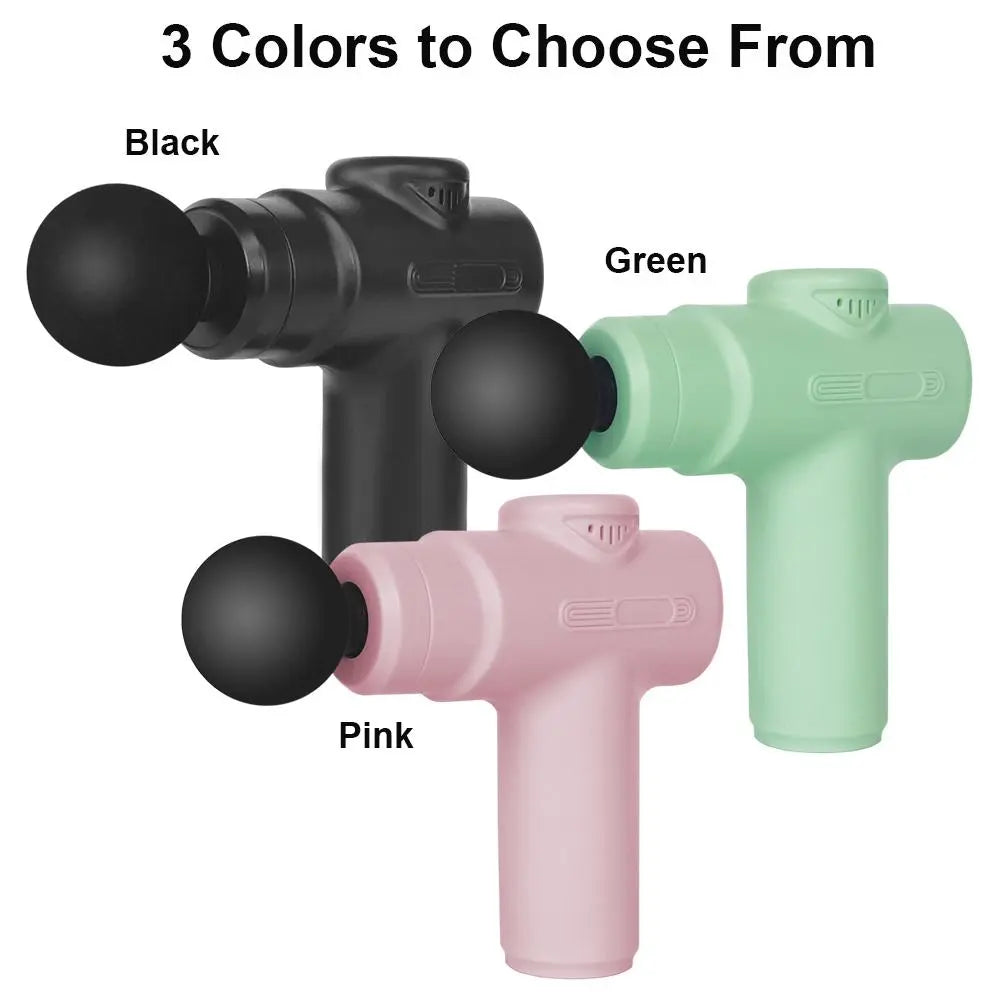 Revitalize Your Body with the Ultimate Electric Muscle Massager – Handheld Neck and Back Relief Tool with 4 Versatile Heads for Total Relaxation Anywhere!