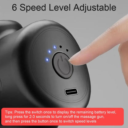 Revitalize Your Body with the Ultimate Electric Muscle Massager – Handheld Neck and Back Relief Tool with 4 Versatile Heads for Total Relaxation Anywhere!